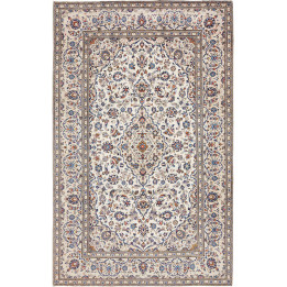 Tappeto Originale Kashan Persia 193x306 Avorio