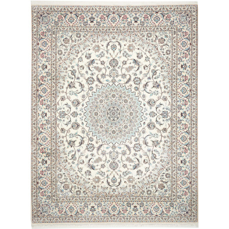 Nain 9la 297x390 Cm Nain 9la Persia Hand-carded Wool And