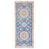 Rug Nain 9la Persia 82x200 Cobalt Blue Cream