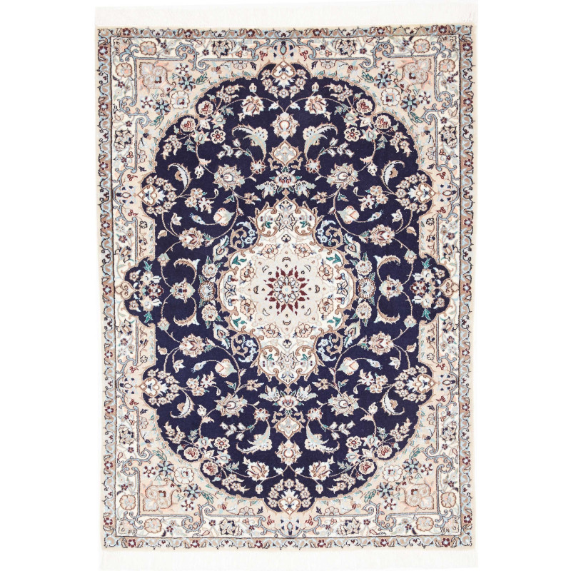 Rug Nain 6la Persia 85x123 Navy Blue Cream