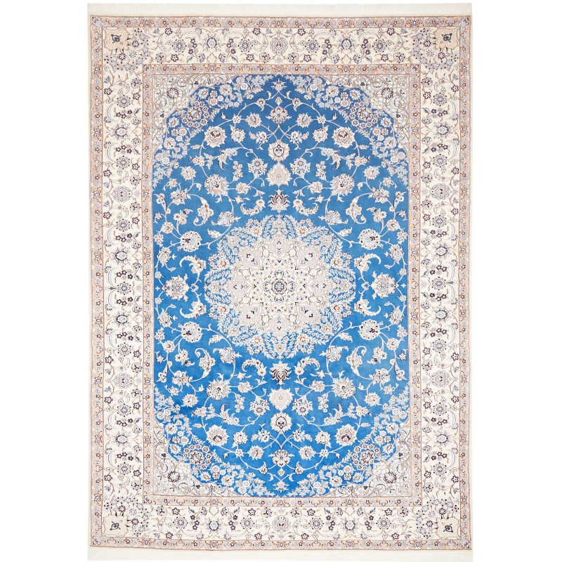 Rug Nain 9la Persia 249x353 Vibrant Blue Cream