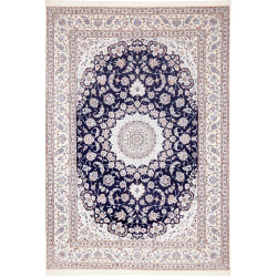 Rug Nain 9la Persia 250x355 Navy Blue Cream Whi
