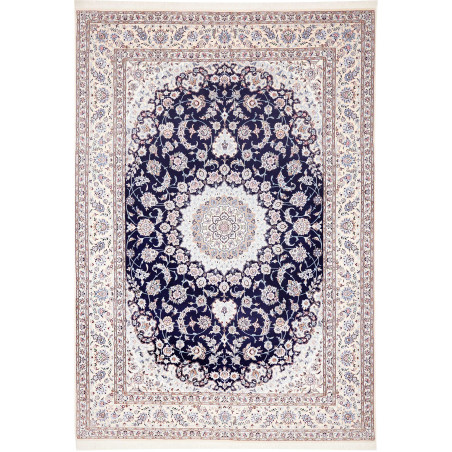 Rug Nain 9la Persia 250x355 Navy Blue Cream Whi