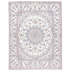 Rug Nain Kashmar Persia 250x317 Cream Soft Blue