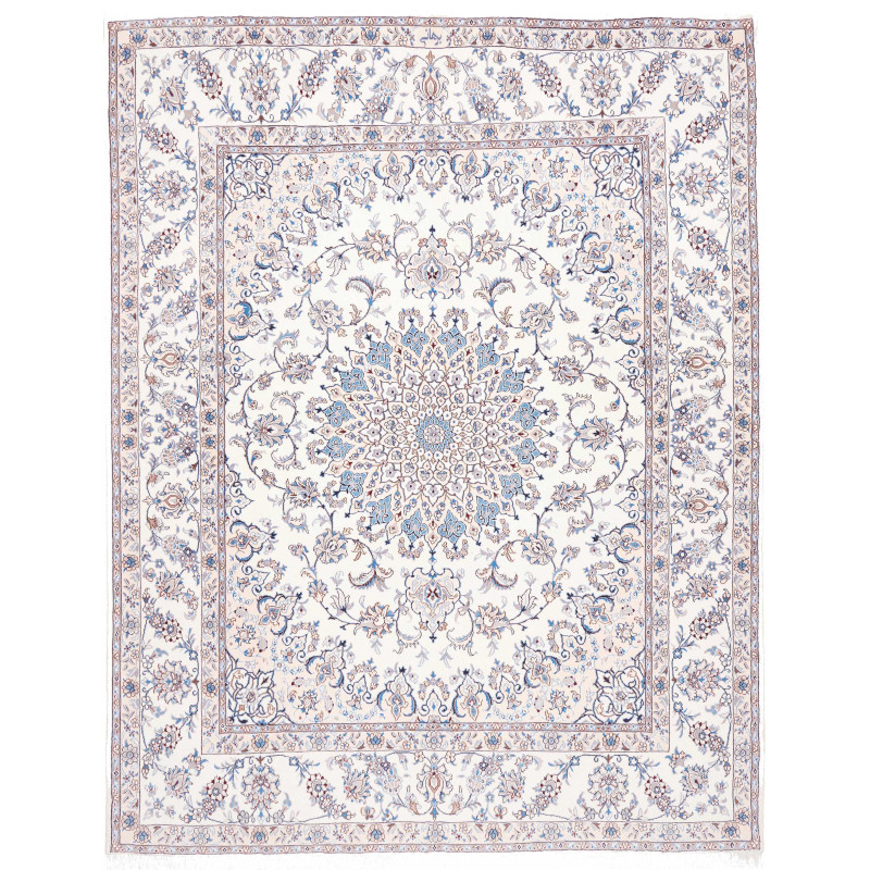 Rug Nain Kashmar Persia 250x317 Cream Soft Blue