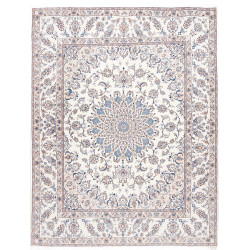 Rug Nain Kashmar Persia 250x370 Off-white Light