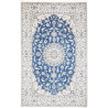 Rug Nain Kashmar Persia 197x312 Sapphire Blue C