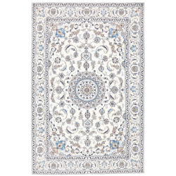 Rug Nain Kashmar Persia 195x302 Cream Blue