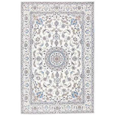 Rug Nain Kashmar Persia 195x302 Cream Blue