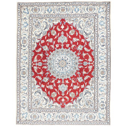 Rug Nain Kashmar Persia 193x250 Red Cream