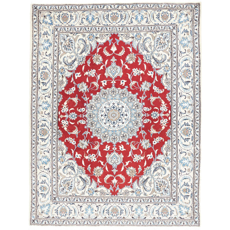 Rug Nain Kashmar Persia 193x250 Red Cream
