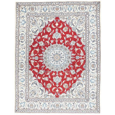 Rug Nain Kashmar Persia 193x250 Red Cream