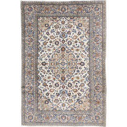 Tappeto Originale Kashan Persia 198x290 Avorio