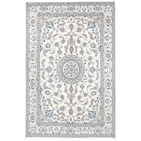 Rug Nain Kashmar Persia 197x310 Creamy White Bl