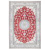 Rug Nain Kashmar Persia 198x293 Red Cream