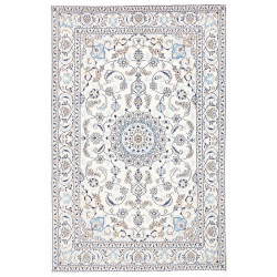 Rug Nain Kashmar Persia 194x292 Cream Blue