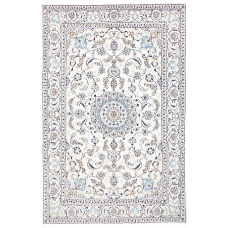 Rug Nain Kashmar Persia 194x292 Cream Blue