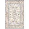 Rug Kashan Persia 200x300 Ivory Sapphire Blue