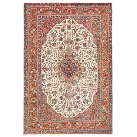 Rug Tabriz Persia 205x300 Cream Terracotta