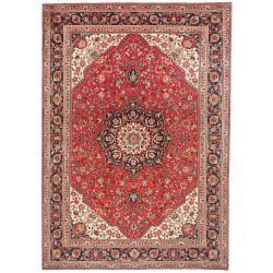 Rug Tabriz Persia 207x293 Red Dark Blue