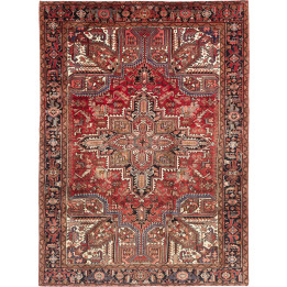 Hand Made Rug Gorawan Persia 215x292 Rust Red C