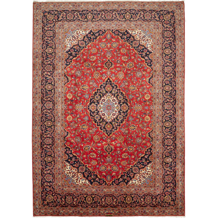 Hand Made Rug Ardakan Persia 250x355 Red Dark B