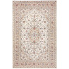 Rug Kashan Persia 198x306 Ivory Burgundy