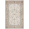 Rug Kashan Persia 194x297 Ivory Sapphire Blue