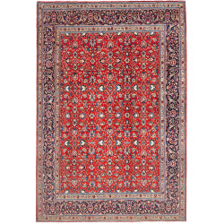 Rug Moud Persia 200x300 Crimson Red Navy Blue