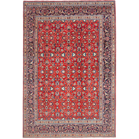 Rug Moud Persia 200x300 Crimson Red Navy Blue