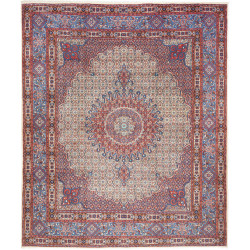 Rug Moud Persia 256x304 Cream Burgundy Red