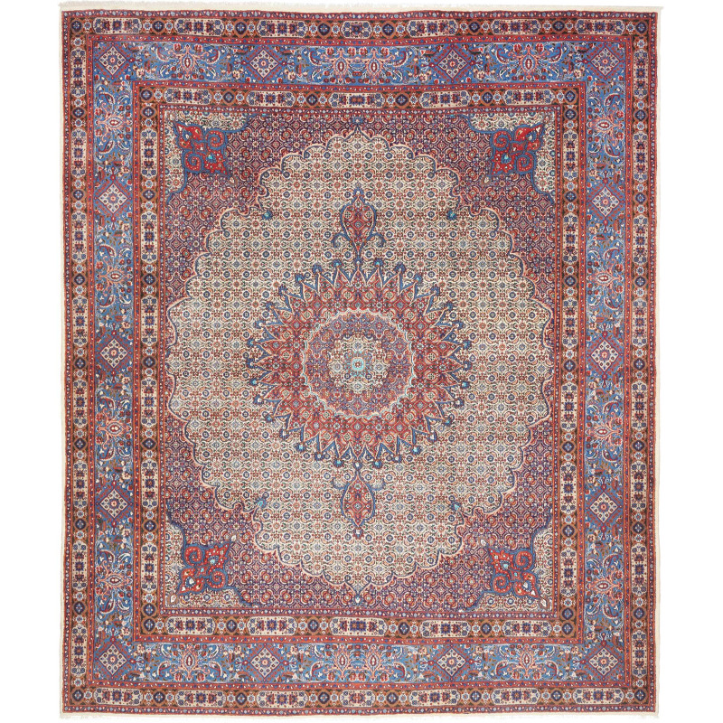 Rug Moud Persia 256x304 Cream Burgundy Red