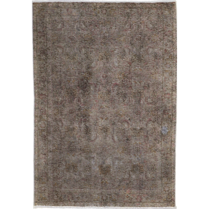 Tappeto Originale Tabriz Persia 95x138 Marrone