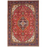 Rug Tabriz Persia 205x303 Red Navy Blue