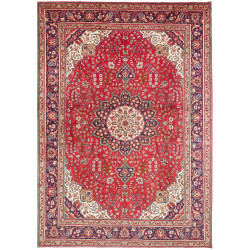 Rug Tabriz Persia 230x328 Red Dark Blue