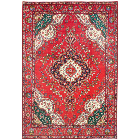 Rug Tabriz Persia 210x300 Red Blue