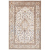 Rug Kashan Persia 196x298 Ivory Blue