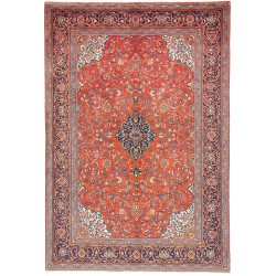 Rug Sarough Persia 202x295 Reddish-orange Navy