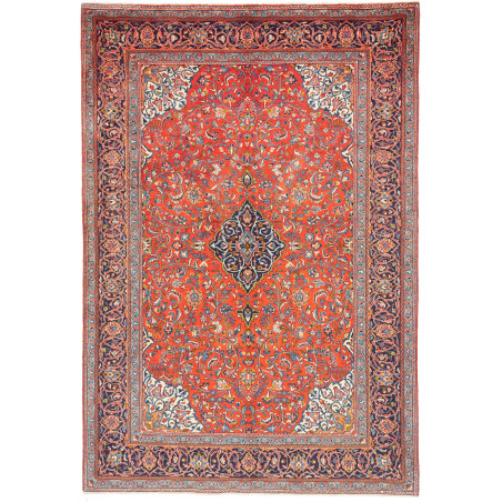 Rug Sarough Persia 202x295 Reddish-orange Navy