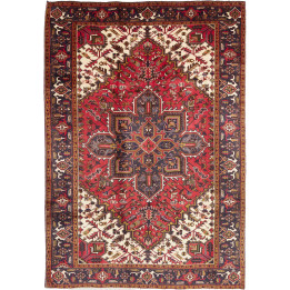 Tappeto Originale Gorawan Persia 195x280 Rosso