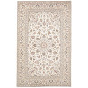 Rug Kashan Persia 193x306 Ivory Midnight Blue