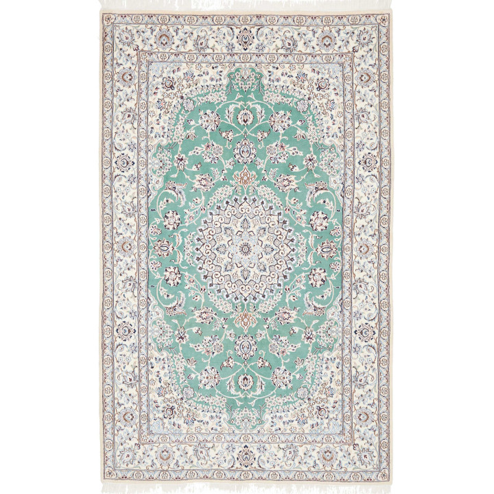 Tappeto Originale Nain 9la Persia 155x247 Verde