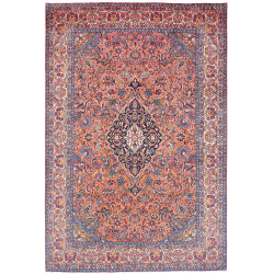 Rug Sarough Persia 237x350 Peach Navy Blue
