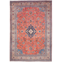Rug Sarough Persia 248x362 Coral Navy Blue