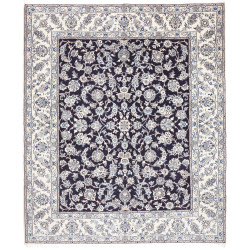 Rug Nain Kashmar Persia 249x296 Navy Blue Cream