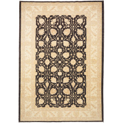 Rug Ziegler Fine Pakistan 250x363 Dark Brown Lig