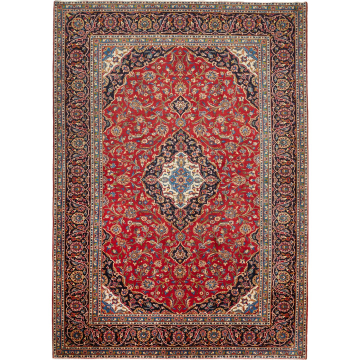 Hand Made Rug Ardakan Persia 248x347 Red Dark B