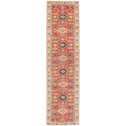 Rug Kazak Fine Pakistan 78x300 Terracotta Red B