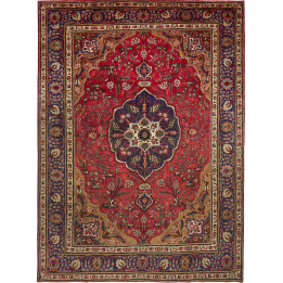 Tappeto Originale Tabriz Persia 250x342 Rosso B