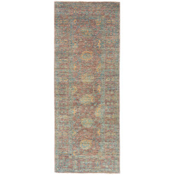 Rug Ziegler Fine Pakistan 76x205 Rust-brown Teal